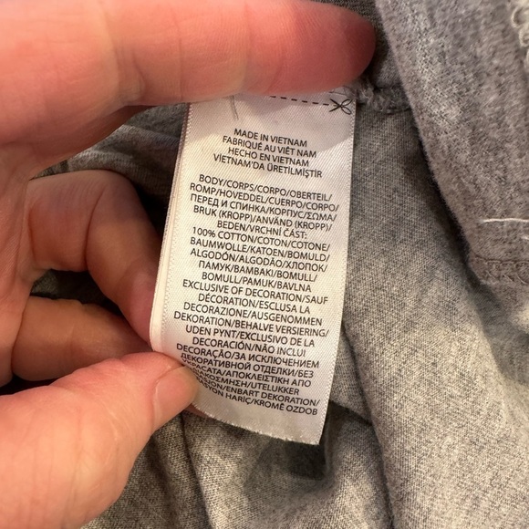 Polo Ralph Lauren Big Pony 3 Pullover Crewneck Cotton Grey Tee / Medium - Picture 6 of 8